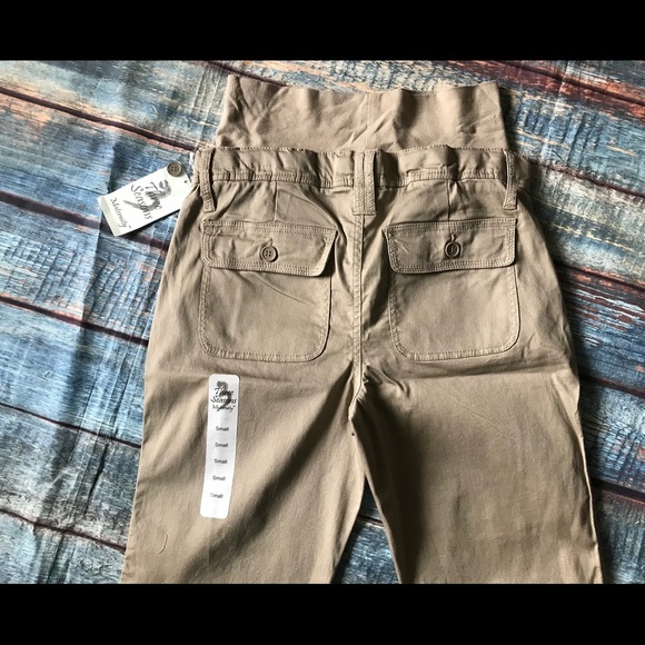 Three Seasons Small khaki maternity Pants - Picture 8 of 8